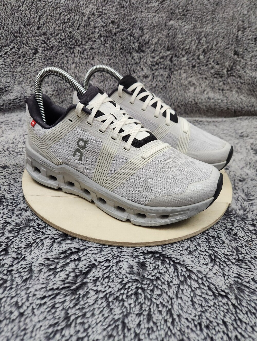 On Cloudgo White Glacier Running Shoes Women's Size 7.5
